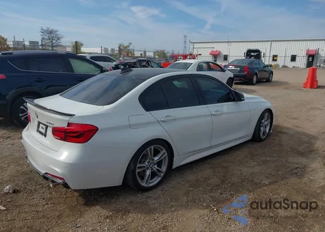 2017 BMW 340I xDrive из США, поврежденный, VIN WBA8B7G55HNU37219